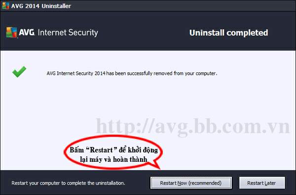 Avg - Hướng Dẫn Cách Gỡ Và Xóa Bỏ Hoàn Toàn Phần Mềm Diệt Virus Avg -  Bb.Com.Vn